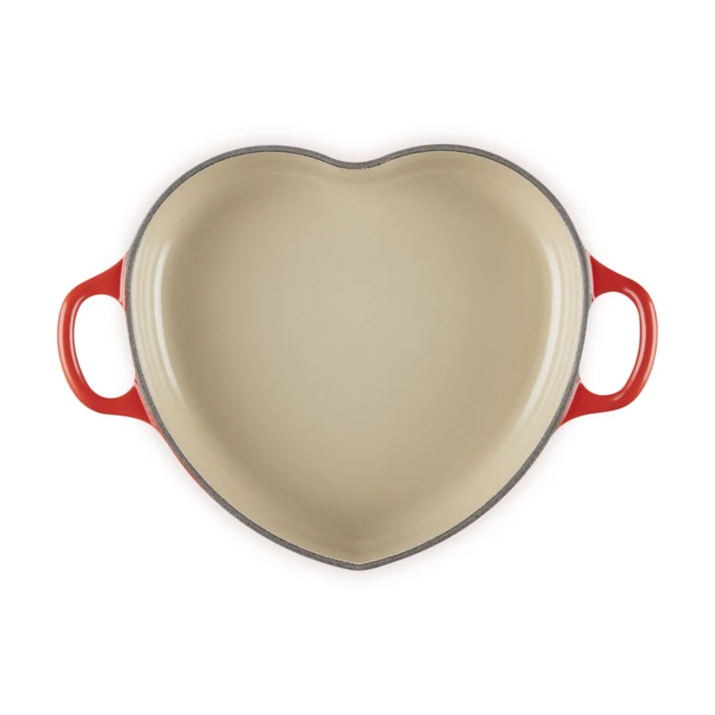 Cocotte baja corazón Le Creuset