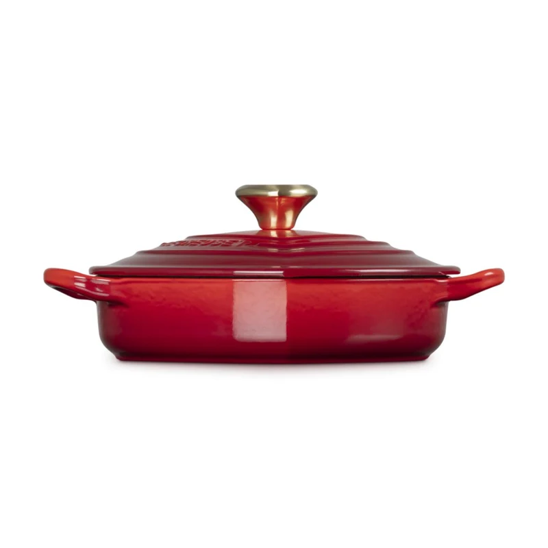 Cocotte baja corazón Le Creuset