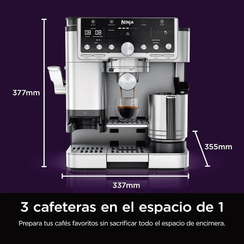 Cafetera Expresso 3 en 1 Ninja Luxe Pro Café Premier ES701EU Ninja®