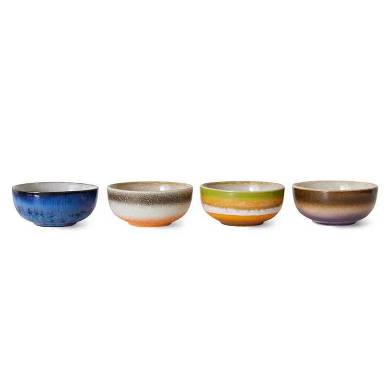 70s Ceramics: XS Bowls Sierra (set de 4)