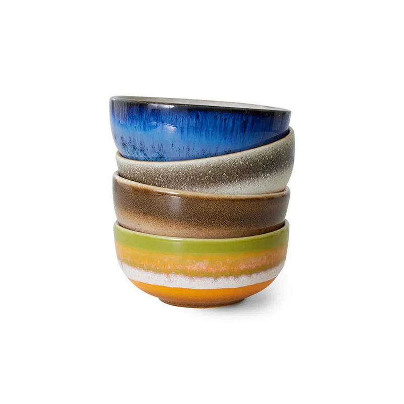 70s Ceramics: XS Bowls Sierra (set de 4)