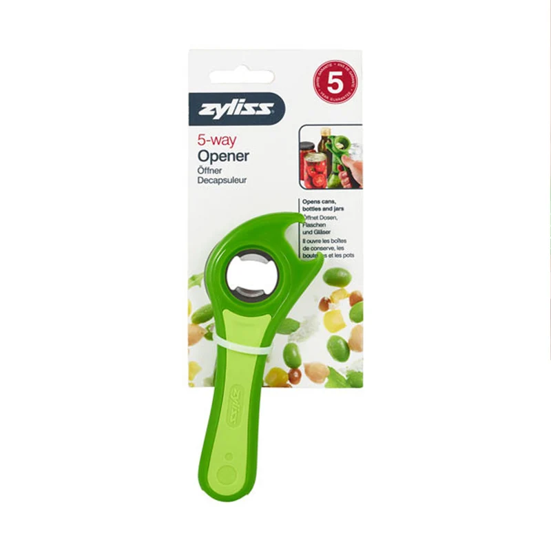 Abridor multifunción 5 en 1 Zyliss