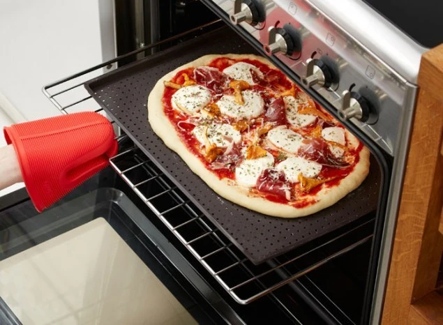 PIZZA MAT 30X40CM MARRON