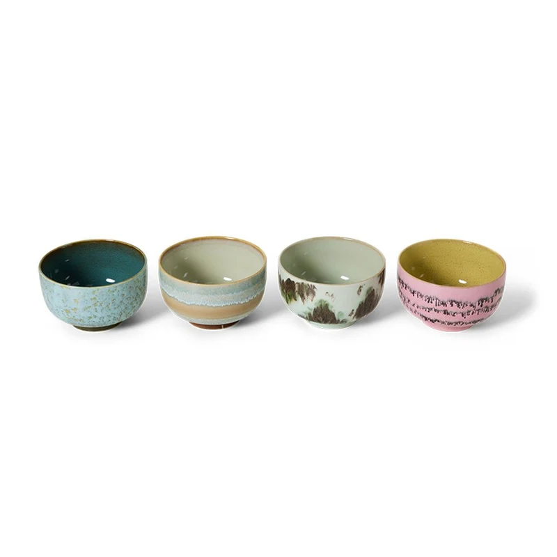 70s Ceramics: Noodle Bowls - Dada (set de 4)