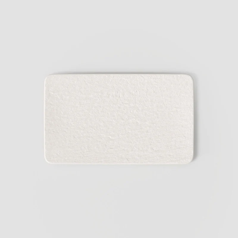 Bandeja rectangular de porcelana para servir Manufacture Rock Villeroy & Boch