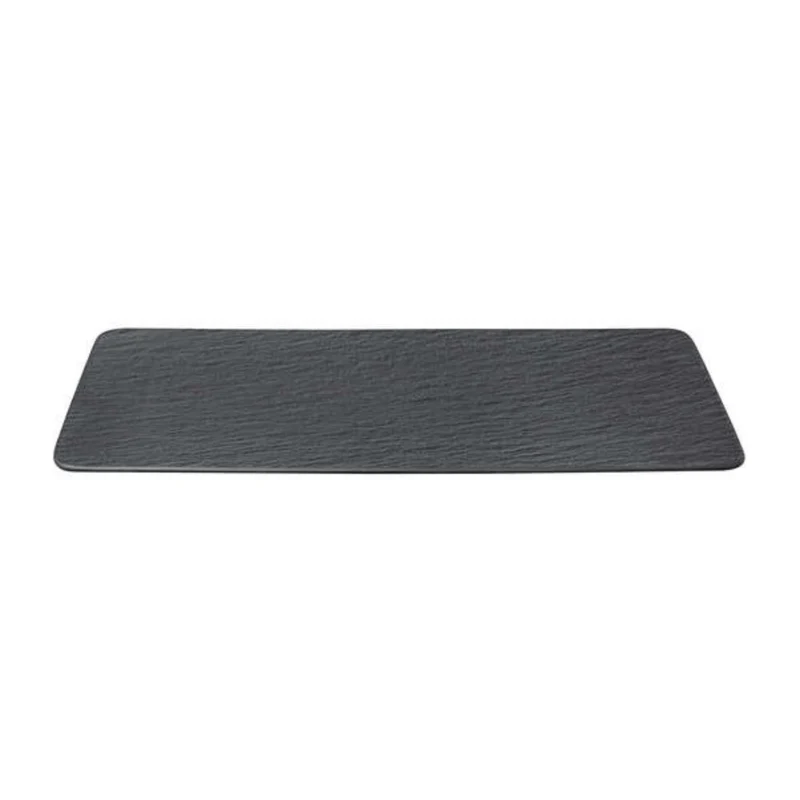Bandeja rectangular de porcelana para servir Manufacture Rock Villeroy & Boch