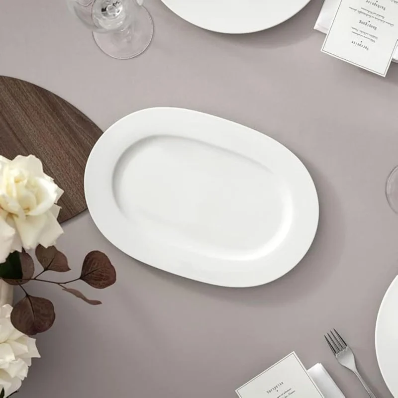 Fuente ovalada de porcelana Royal Villeroy & Boch