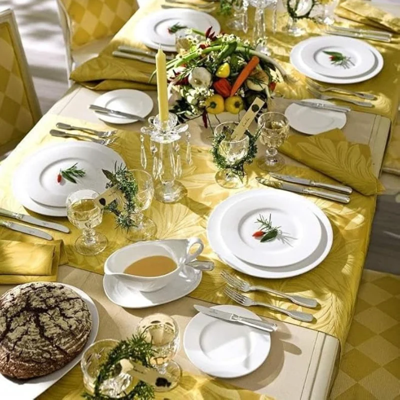 Fuente ovalada de porcelana Royal Villeroy & Boch