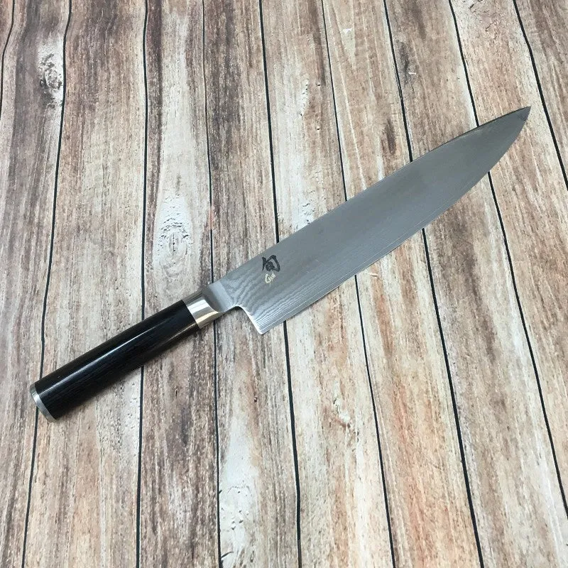 Cuchillo Chef Kai Shun Classic 25 cm | Acero Damasco 32 Capas DM-0707