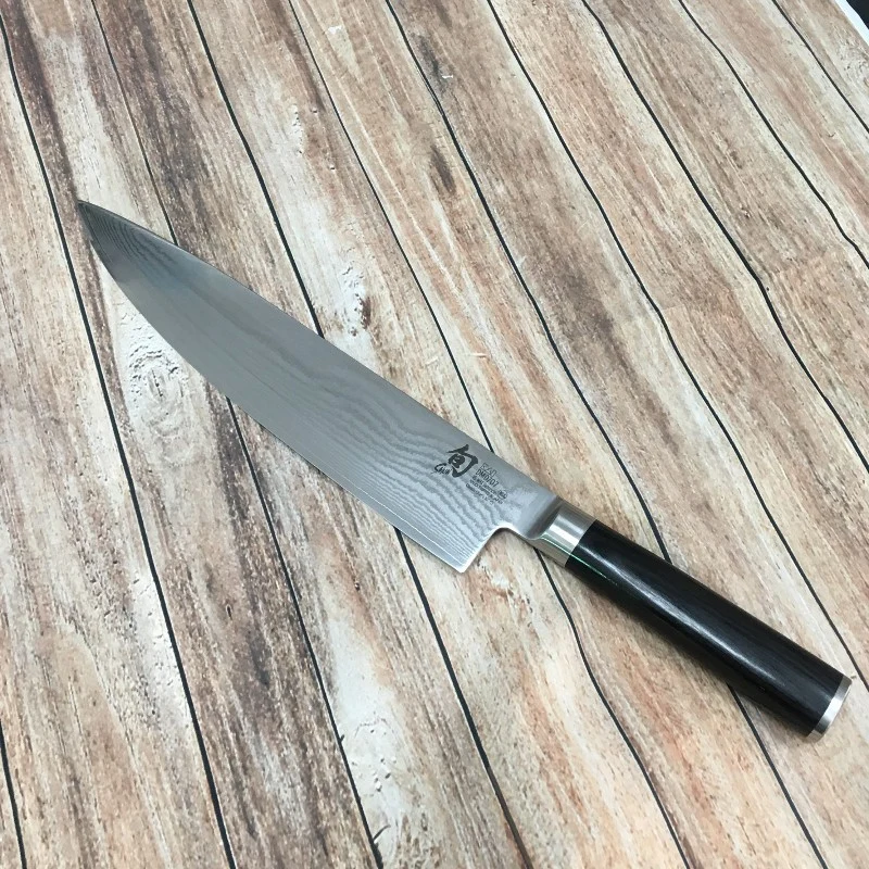 Cuchillo Chef Kai Shun Classic 25 cm | Acero Damasco 32 Capas DM-0707