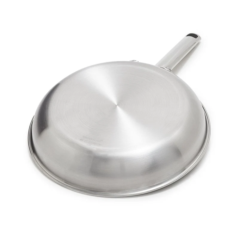 Sartén cerámica de acero inoxidable tricapa con fondo de nido de abeja Apex GreenPan