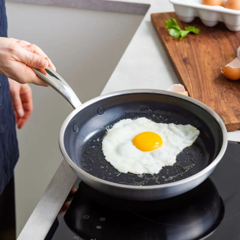 Sartén cerámica con exterior acero inoxidable Premiere GreenPan