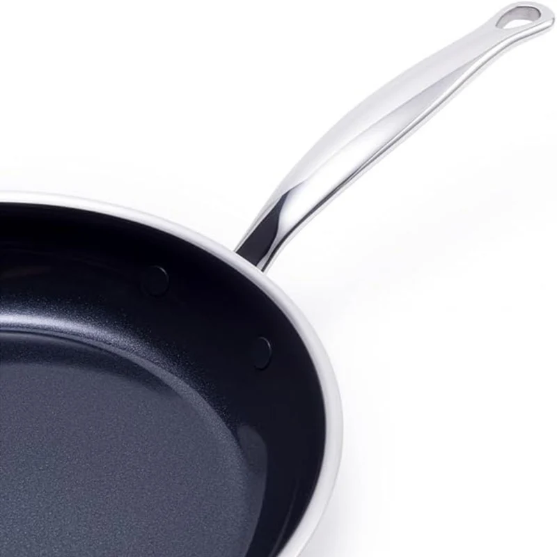Sartén cerámica con exterior acero inoxidable Premiere GreenPan