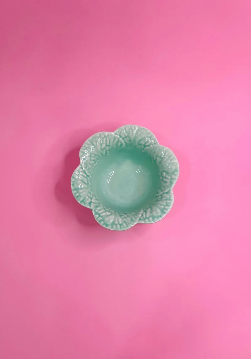 Cuenco Flor Lechuga