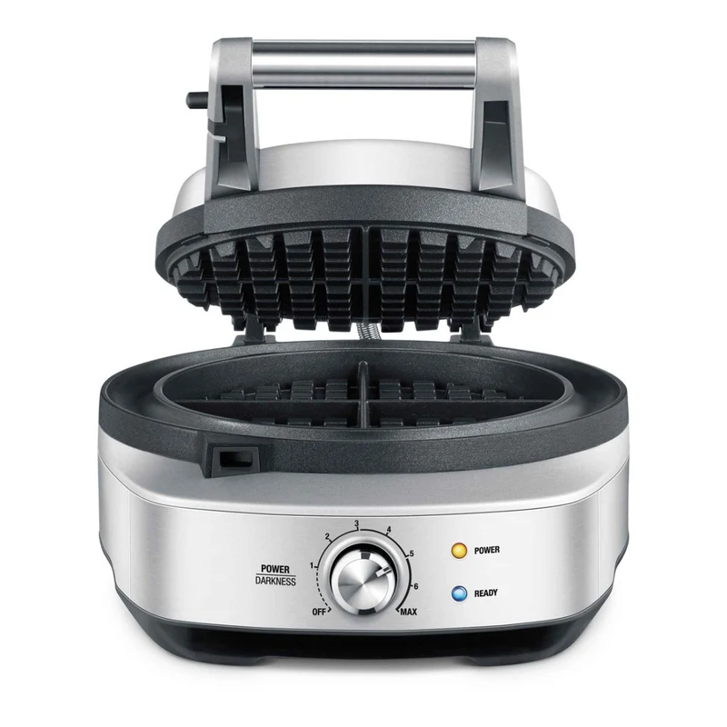 Gofrera clásica circular The No-Mess Waffle Sage
