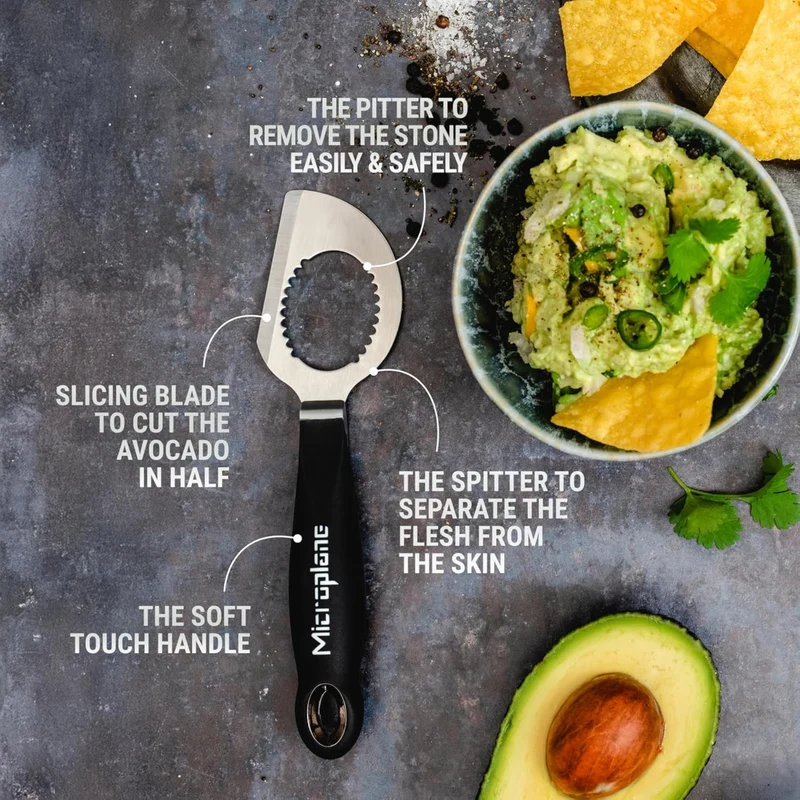 Utensilio 3 en 1 para aguacates Microplane