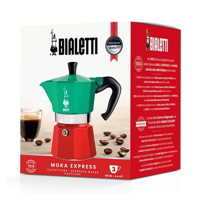 Cafetera italiana Moka Express Italia Bialetti