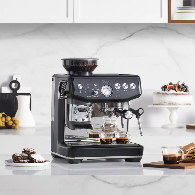 Cafetera Expresso manual con molinillo Barista Express Impress Sage