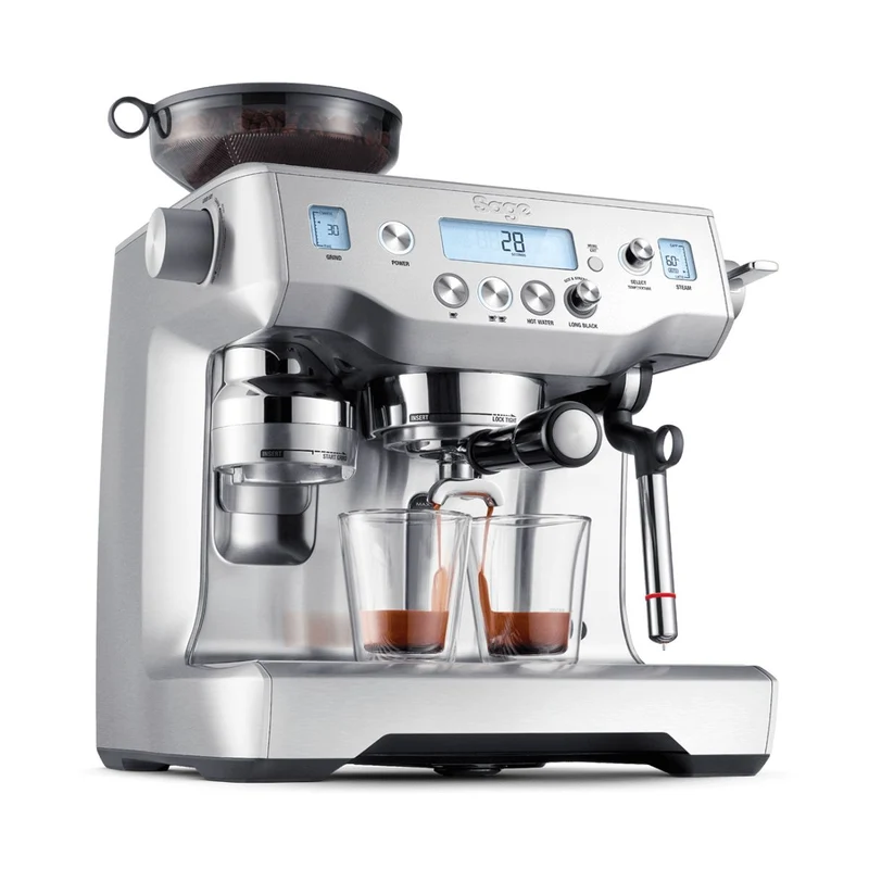 Cafetera Expresso Automática con molinillo y 2 calderas Oracle Sage