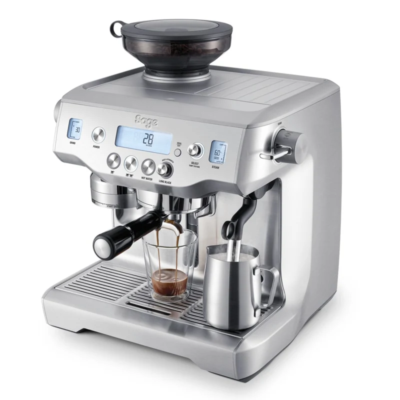 Cafetera Expresso Automática con molinillo y 2 calderas Oracle Sage