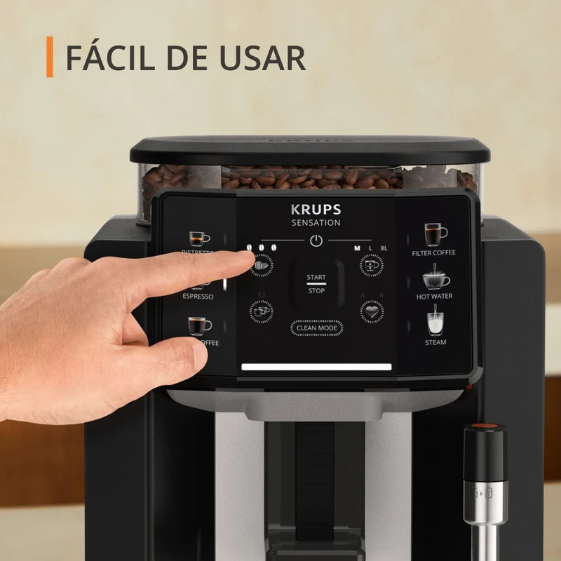 Cafetera Expresso superautomática Sensation Krups