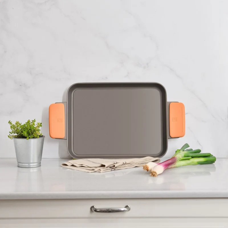 Plancha lisa antiadherente fuego y horno Compac Pro Bra