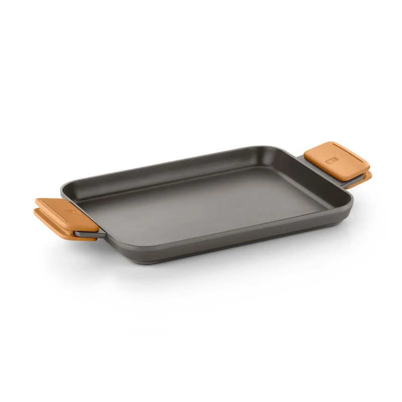Plancha lisa antiadherente fuego y horno Compac Pro Bra
