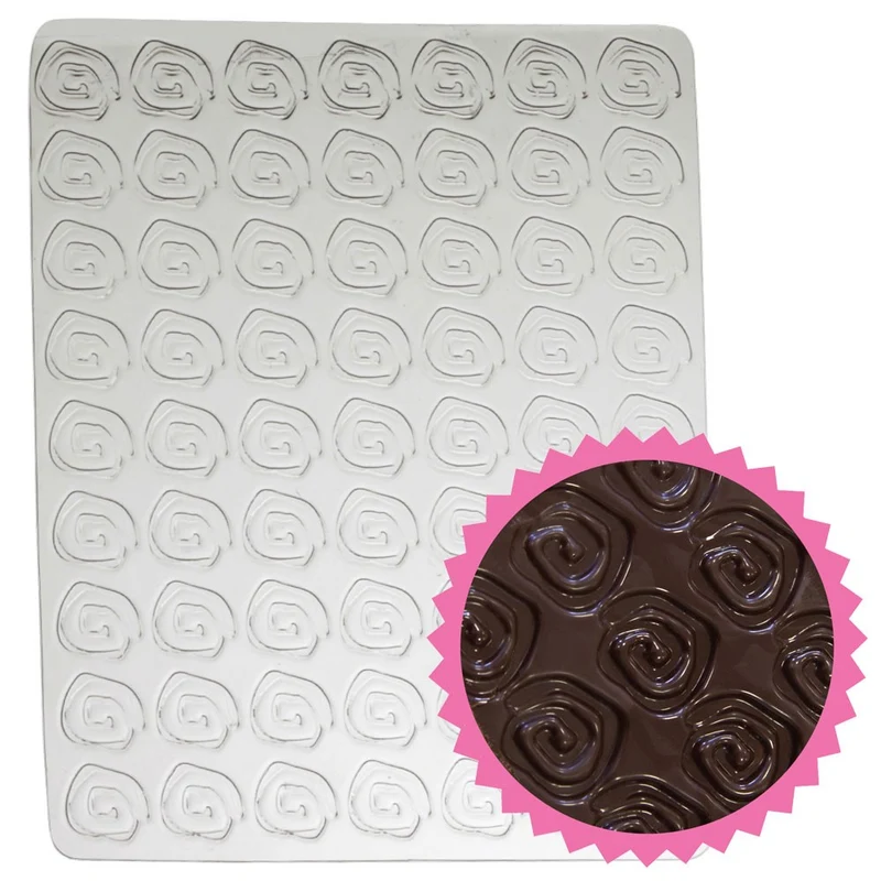 SET 3 LÁMINAS TEXTURIZADORAS PARA CHOCOLATE