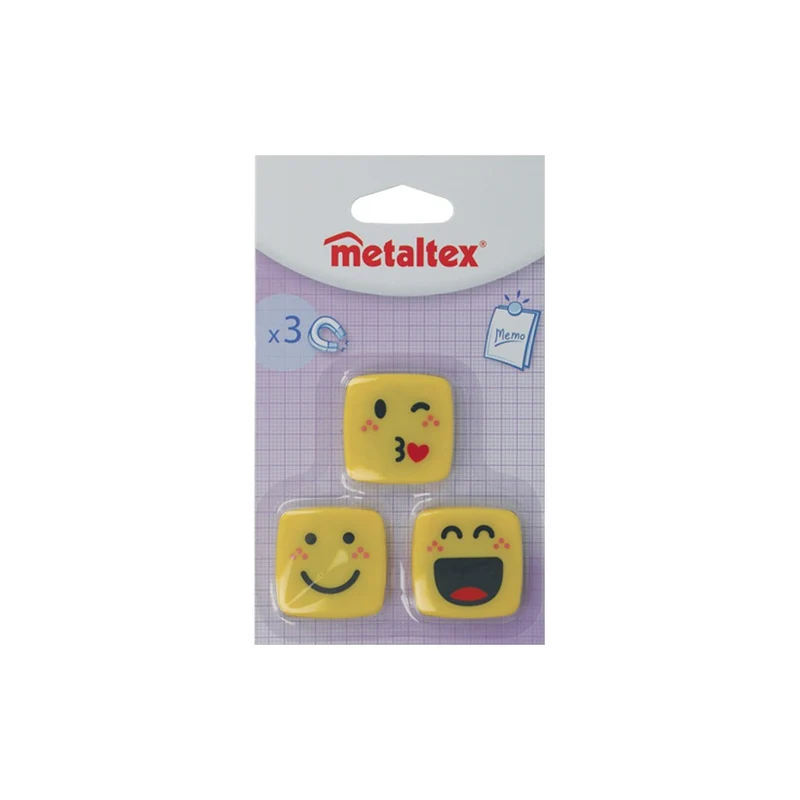 SET 3 IMANES PARA NEVERA EMOJI - LIKE