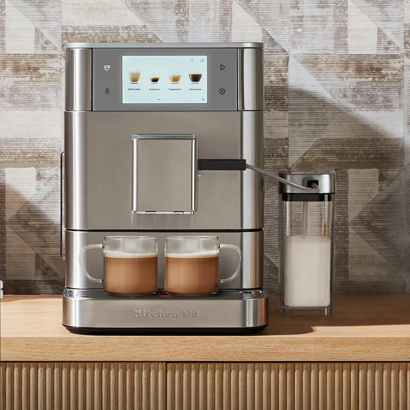 Cafetera Expresso superautomática con depósito y apta leches vegetales KF8 KitchenAid
