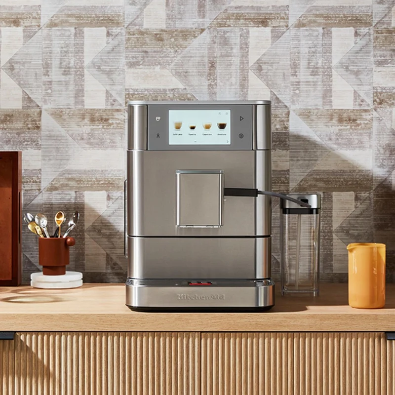 Cafetera Expresso superautomática con depósito y apta leches vegetales KF8 KitchenAid