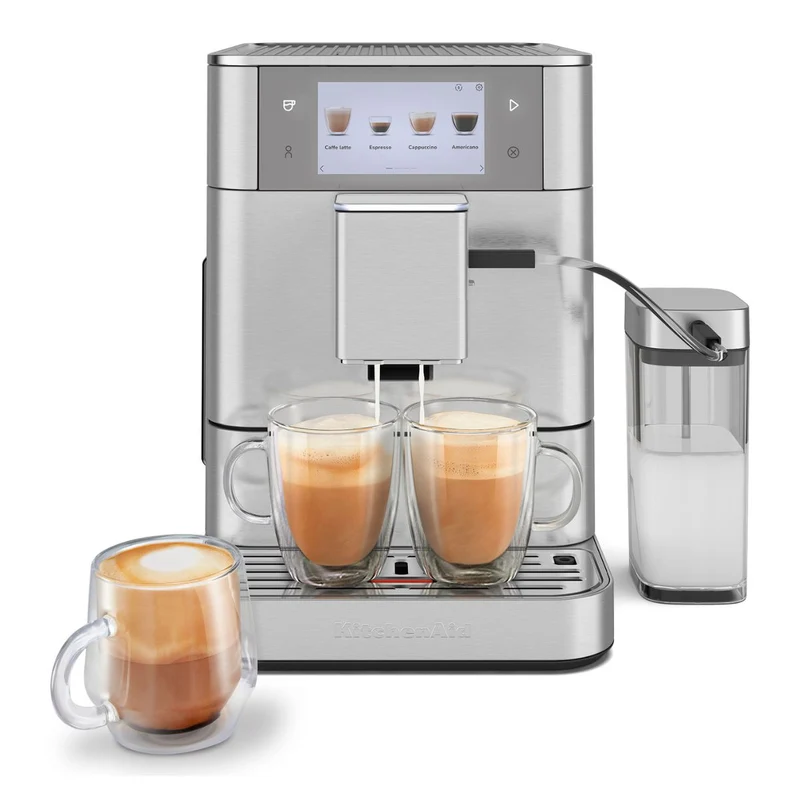 Cafetera Expresso superautomática con depósito y apta leches vegetales KF8 KitchenAid