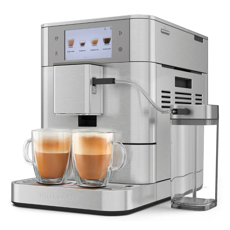 Cafetera Expresso superautomática con depósito y apta leches vegetales KF8 KitchenAid