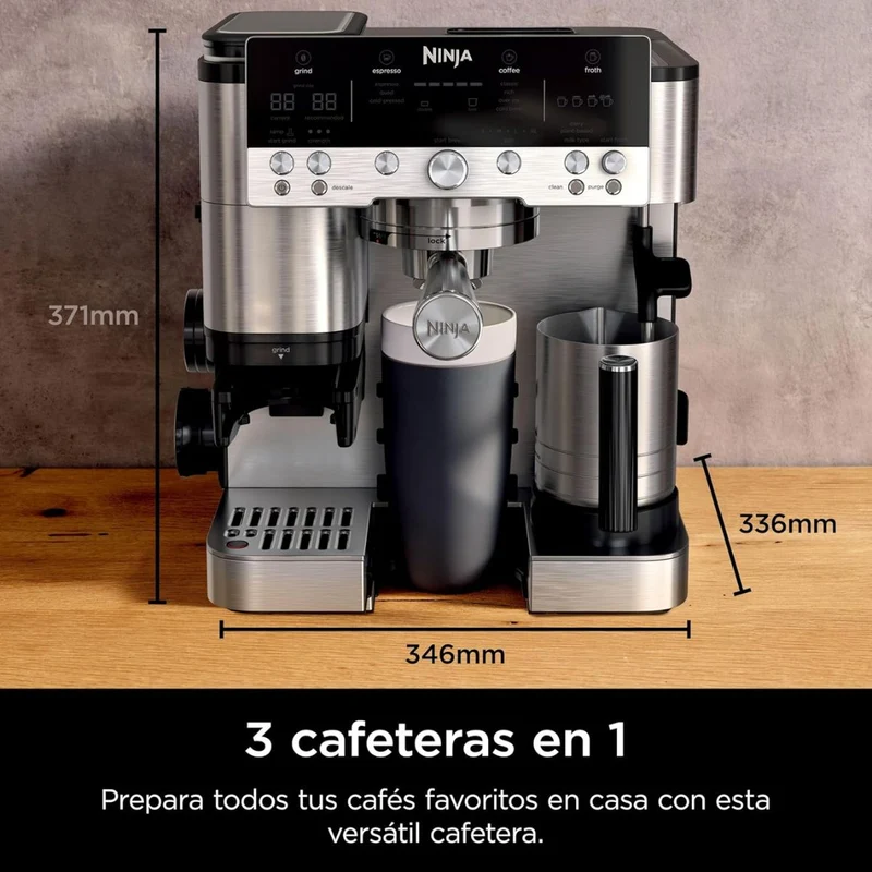 Cafetera Expresso 3 en 1 Ninja Luxe Café Premier ES601 Ninja®