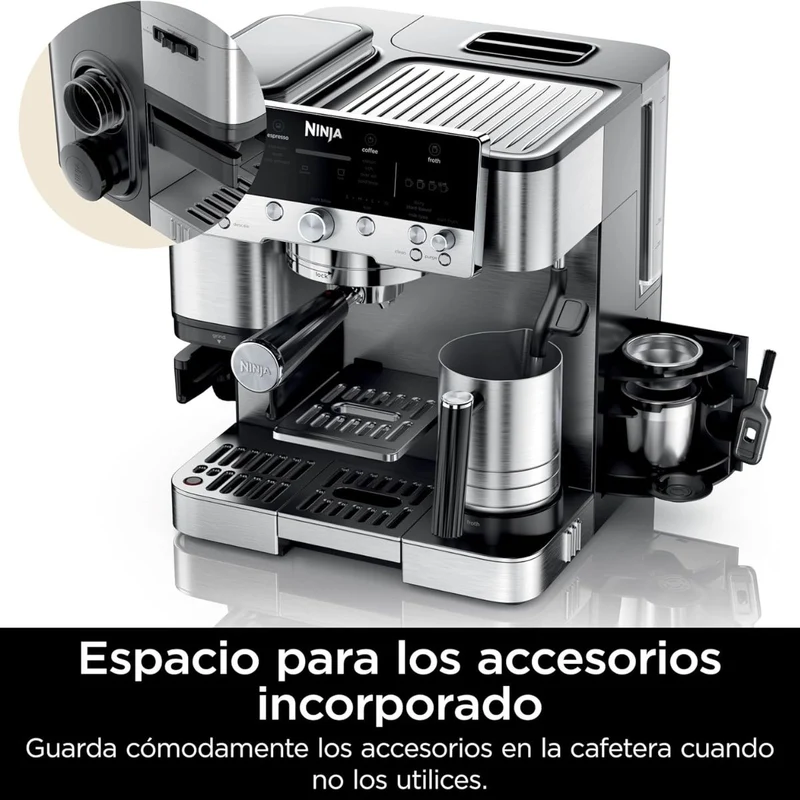 Cafetera Expresso 3 en 1 Ninja Luxe Café Premier ES601 Ninja®