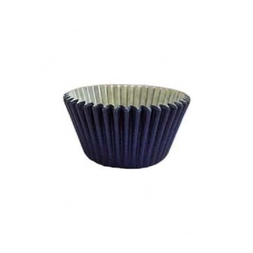 SET 24 CAPSULAS PARA CUPCAKES AZUL OSCURO