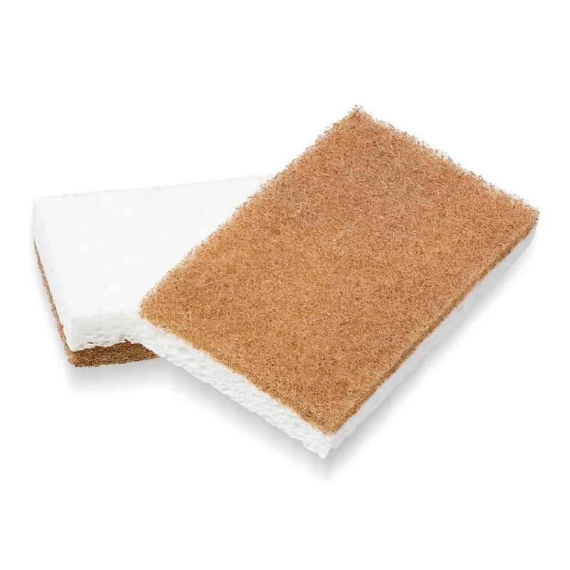 Set de 2 esponjas de cáscara de nuez sin arañazos In a Nutshell Full Circle