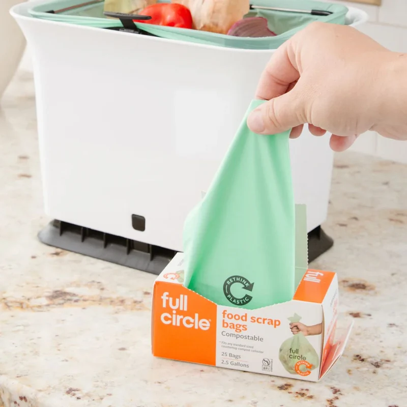 Cubo de basura orgánica con ventilación Fresh Air Full Circle