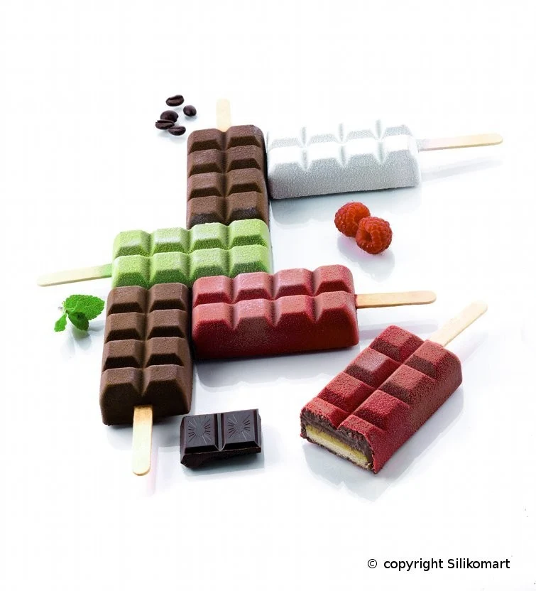 SET 2 MOLDES PARA HELADOS TABLETA