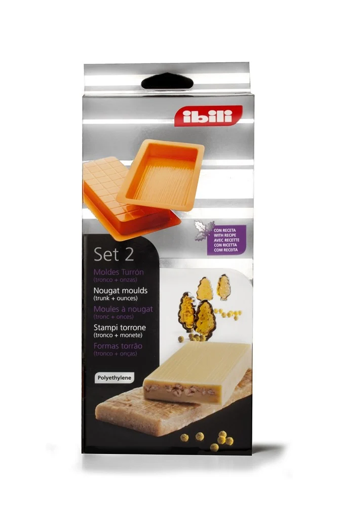 SET MOLDES TURRON TRONCO + ONZAS