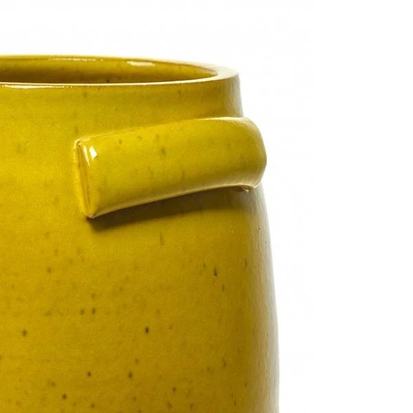 Macetero Tabor XL D35 x H33 Amarillo