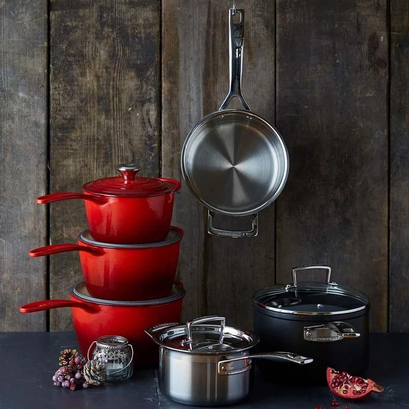 Cazo de hierro con tapa Le Creuset