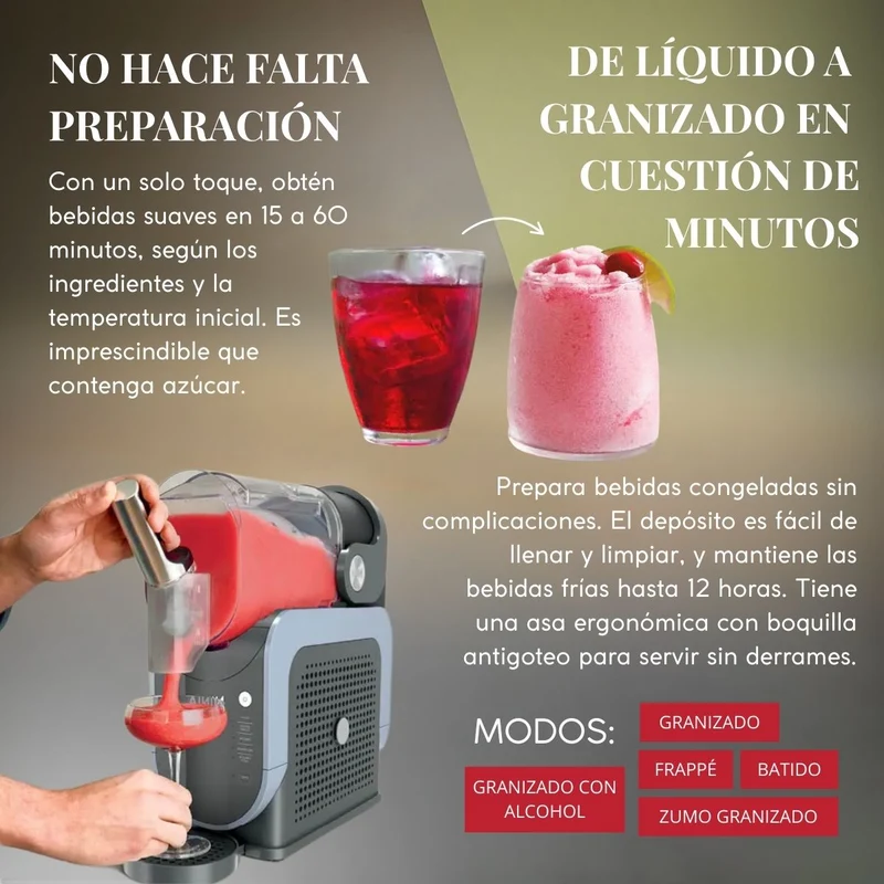 Ninja Slushi: Máquina de granizados y bebidas heladas