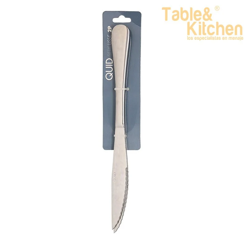 SET 2 CUCHILLOS CHULETEROS LISSE QUID