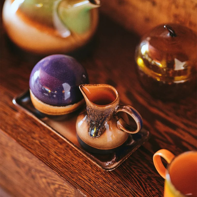 70s Ceramics: Small Trays - Twenty Four Hours A