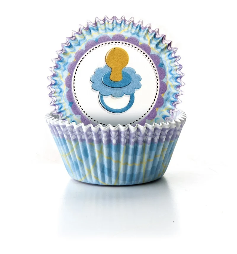 SET 100 CÁPSULAS CUPCAKES BEBÉ