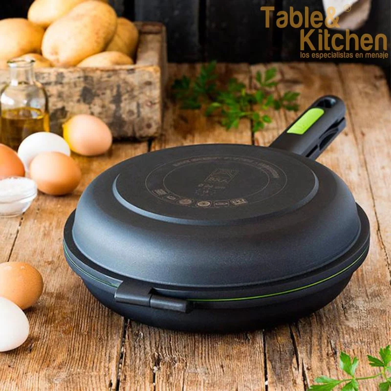 SARTEN TORTILLA DUPLA 24CM PRIOR