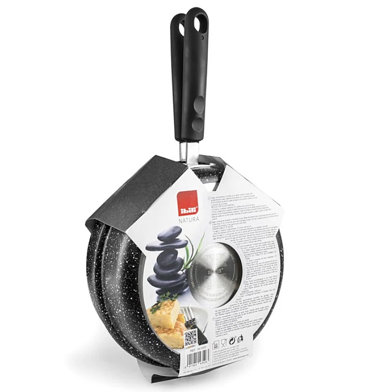 SARTÉN PARA TORTILLA NATURA ESTILO PIEDRA