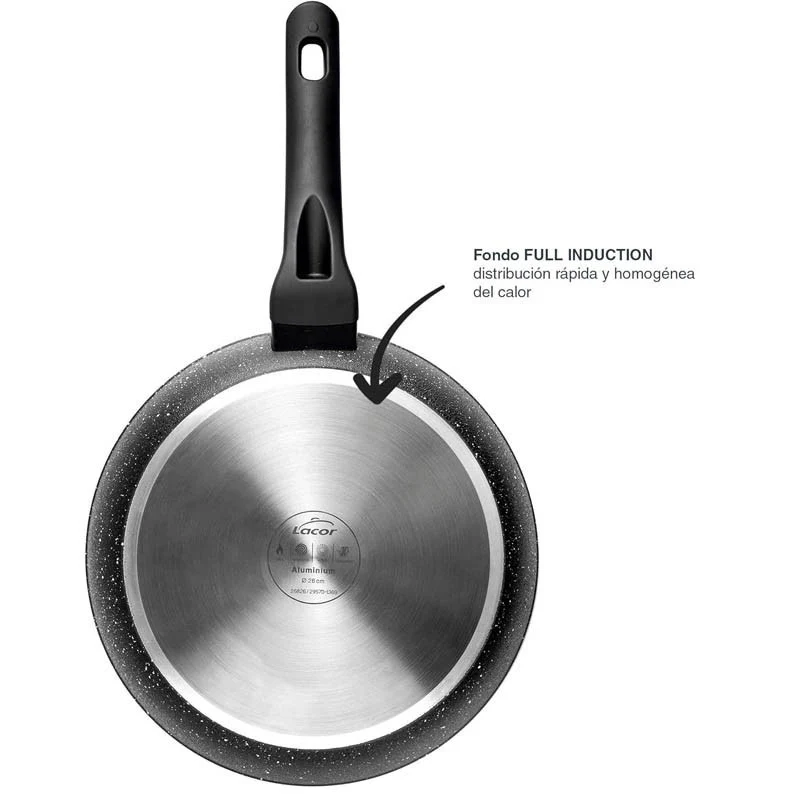 Sartén honda Lacor Java Ø28 cm