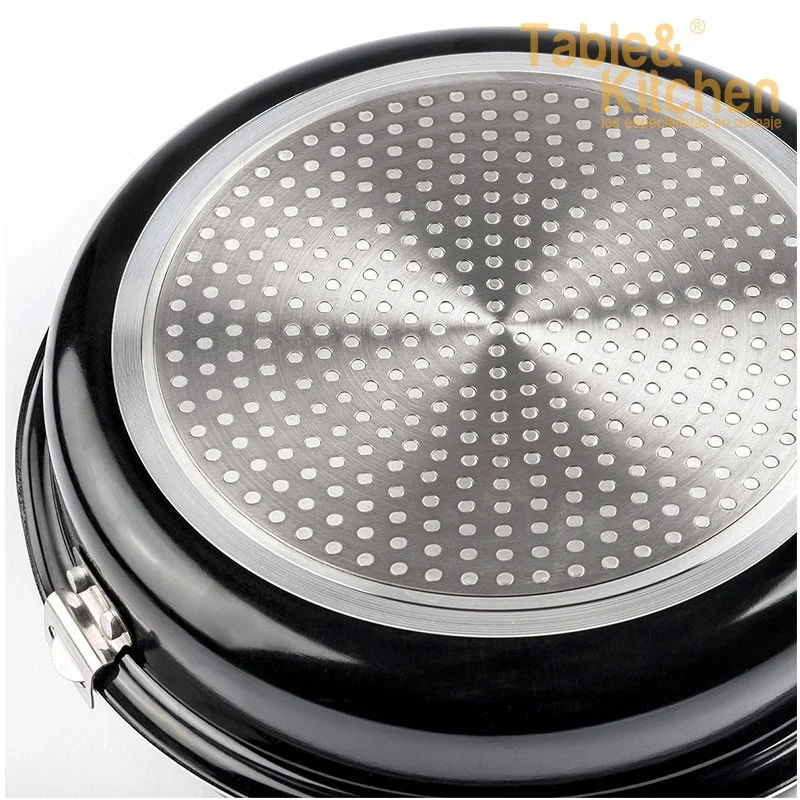 SARTEN DOBLE VOLTEA TORTILLAS INDUCCION 20 CM